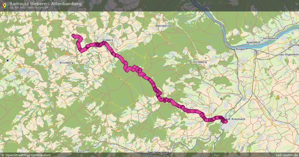Radtour Biebern – Altenbamberg
