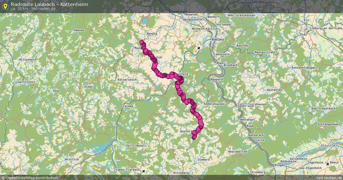 Radtour Laubach – Kottenheim