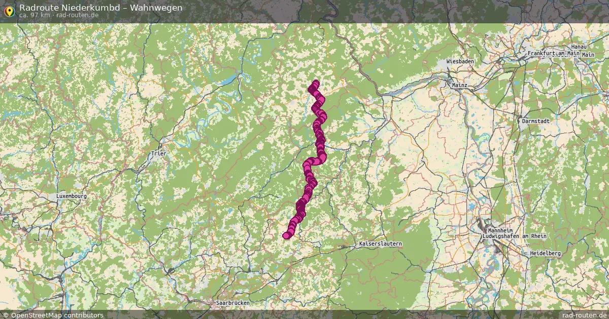 Radtour Niederkumbd – Wahnwegen