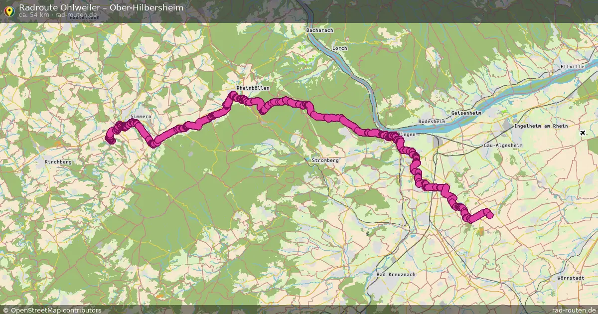 Radtour Ohlweiler – Ober-Hilbersheim