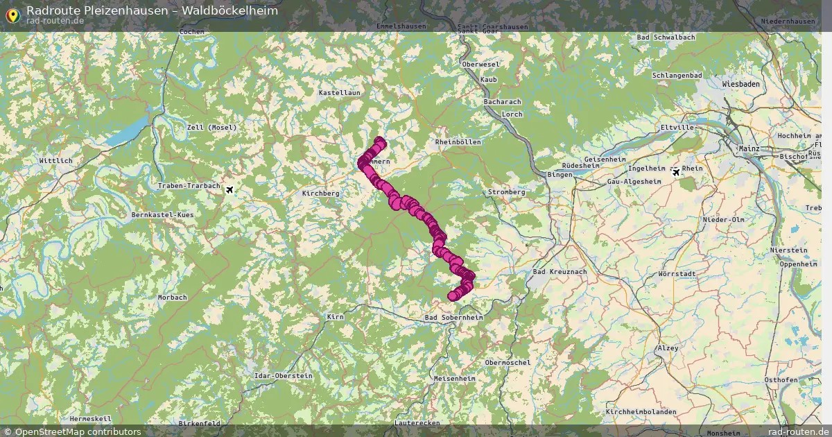 Radtour Pleizenhausen – Waldböckelheim