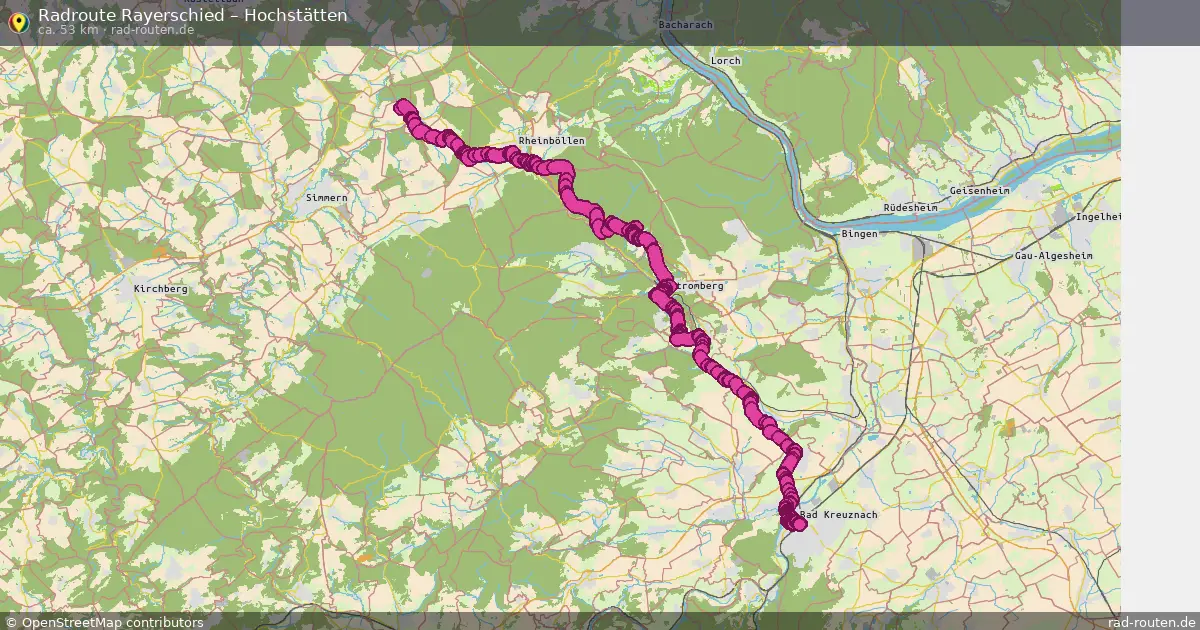 Radtour Rayerschied – Hochstätten