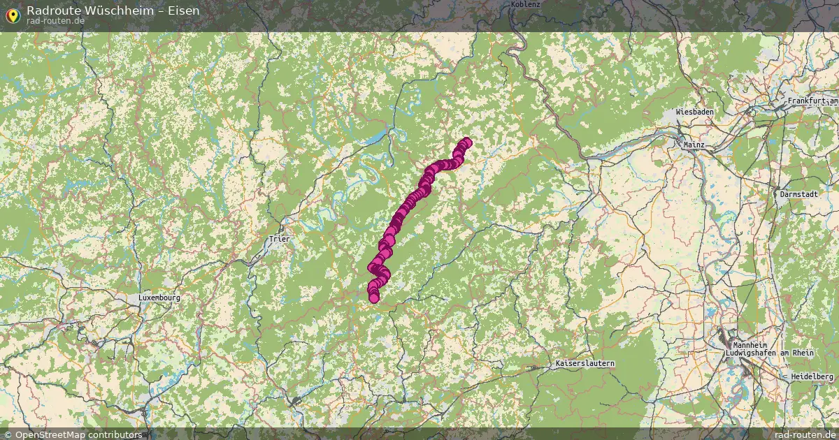 Radtour Wüschheim – Eisen