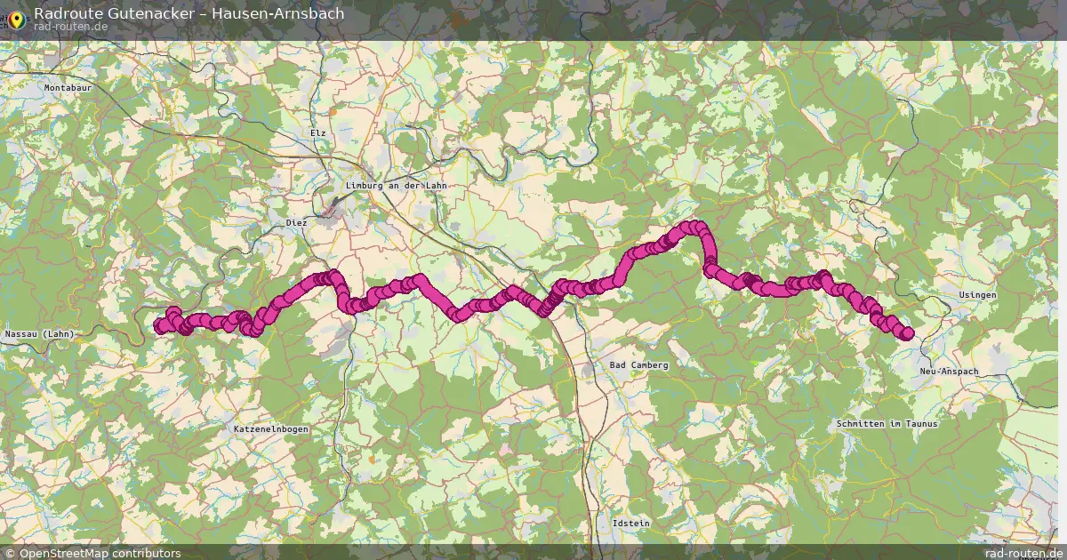 Radtour Gutenacker – Hausen-Arnsbach
