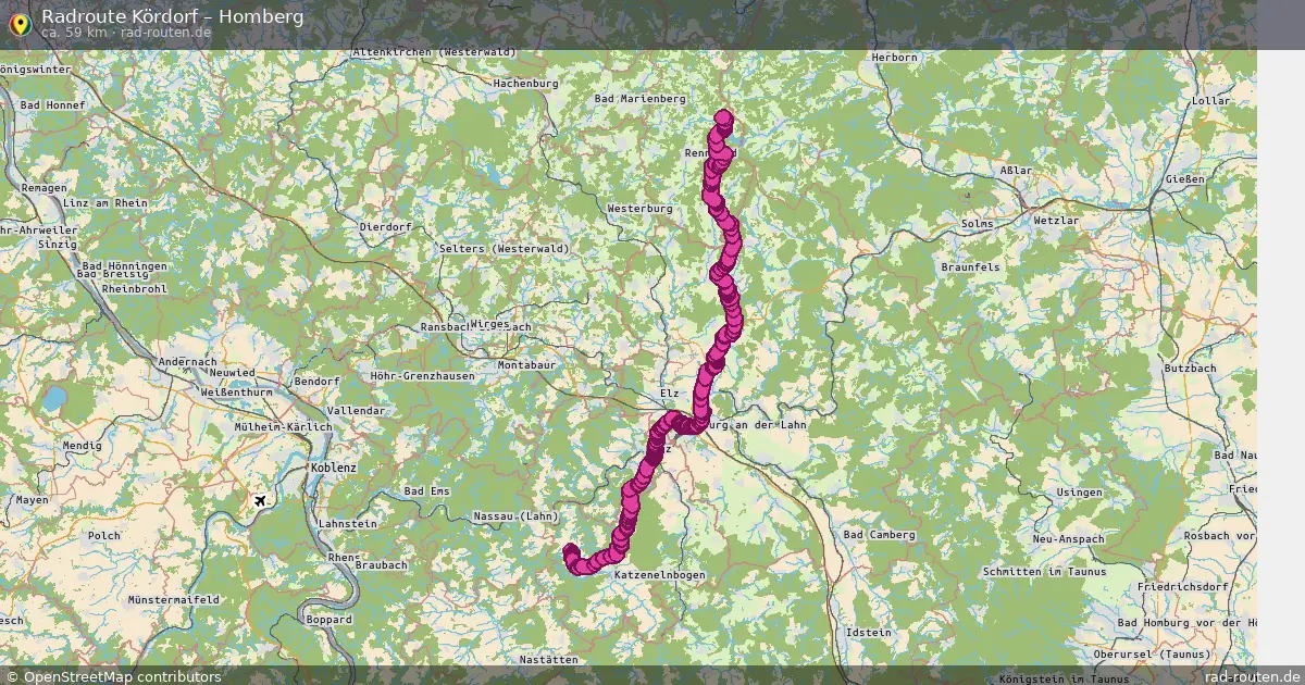 Radtour Kördorf – Homberg