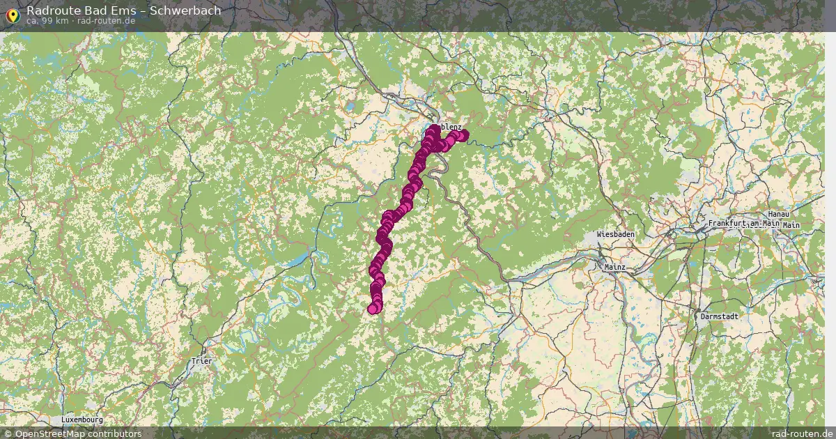 Radtour Bad Ems – Schwerbach