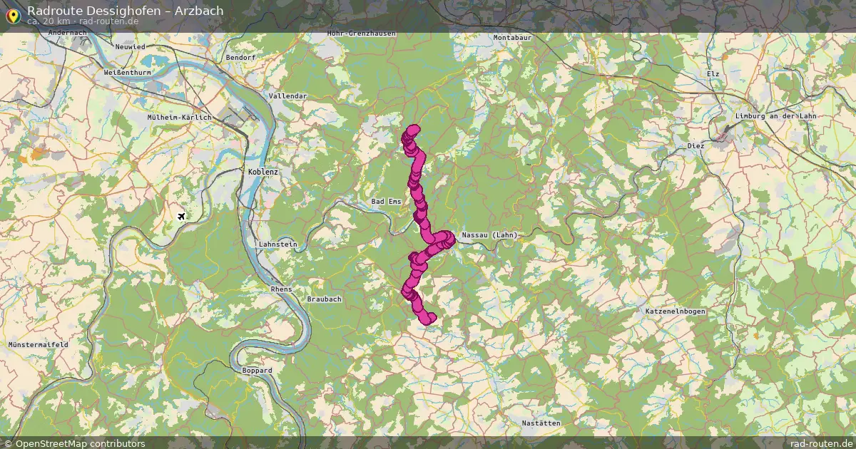 Radtour Dessighofen – Arzbach