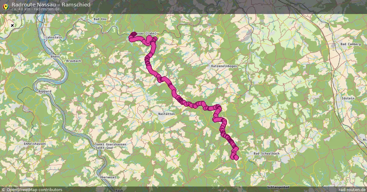 Radtour Nassau – Ramschied