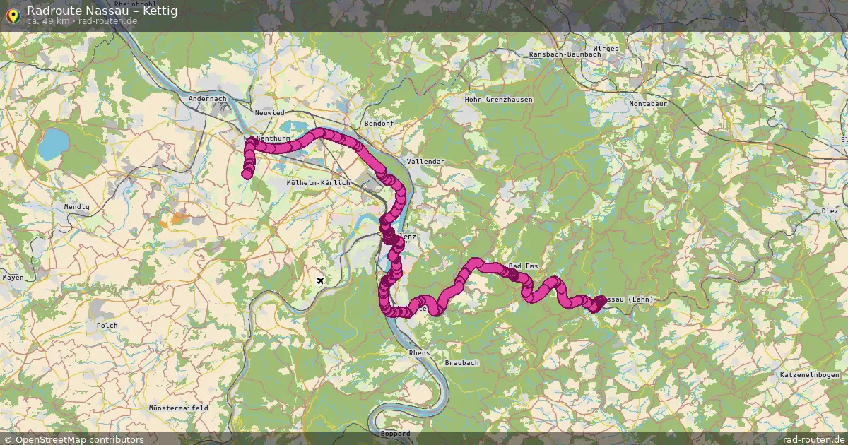 Radtour Nassau – Kettig