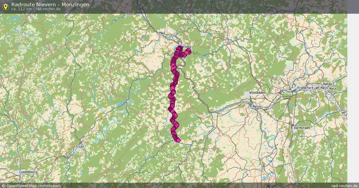 Radtour Nievern – Monzingen