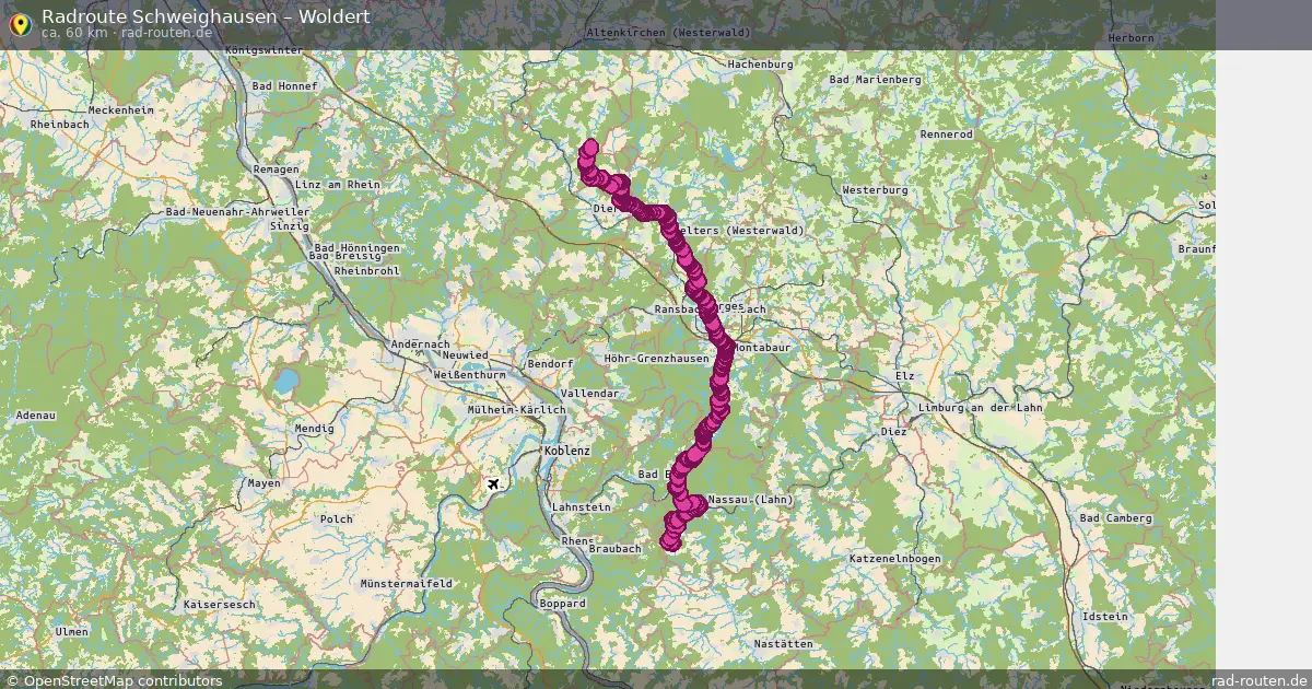 Radtour Schweighausen – Woldert