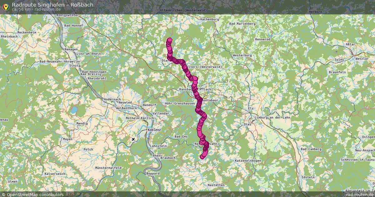 Radtour Singhofen – Roßbach
