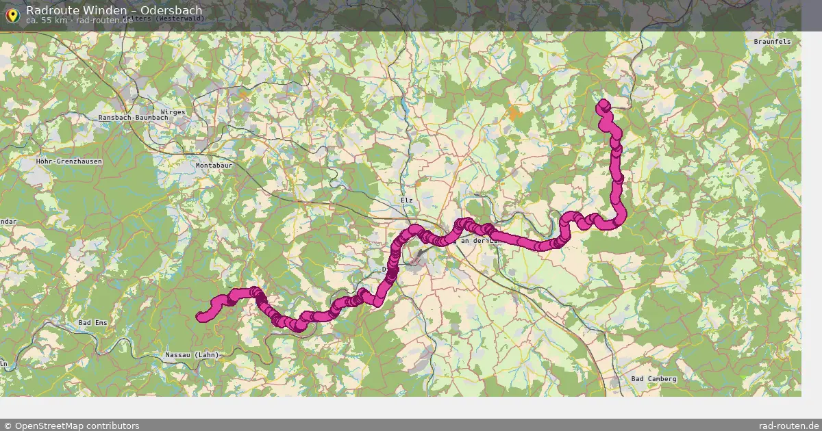Radtour Winden – Odersbach