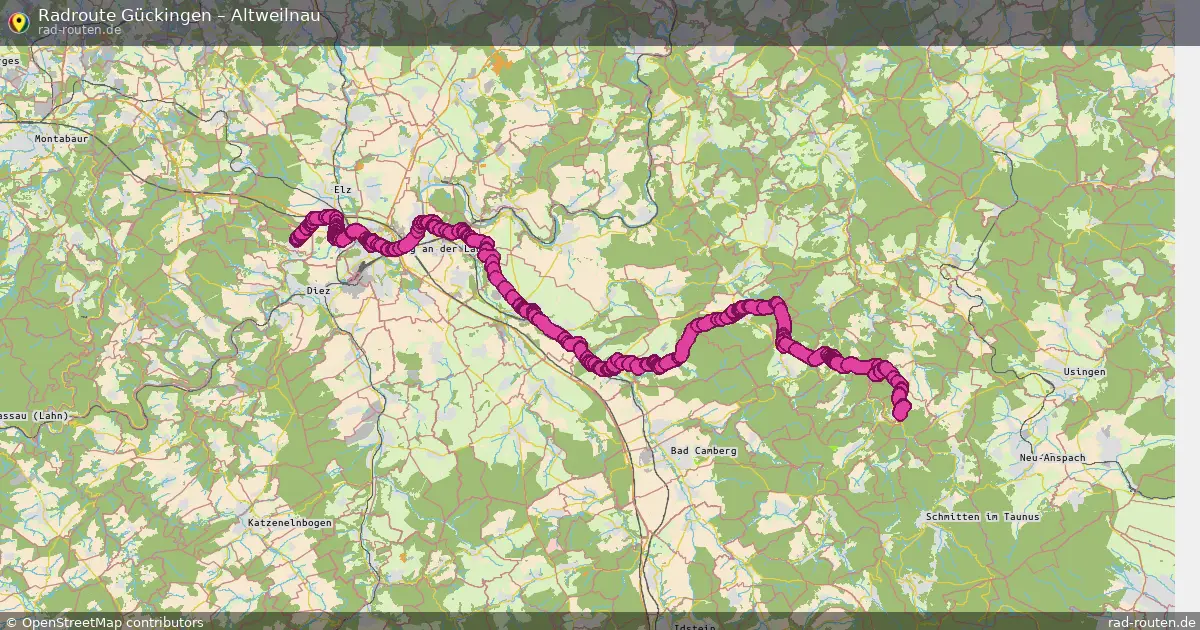 Radtour Gückingen – Altweilnau