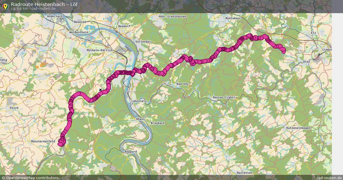 Radtour Heistenbach – Löf