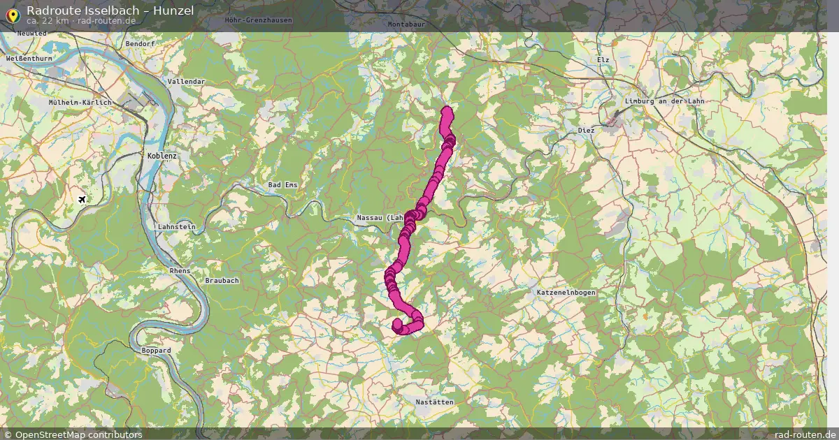 Radtour Isselbach – Hunzel