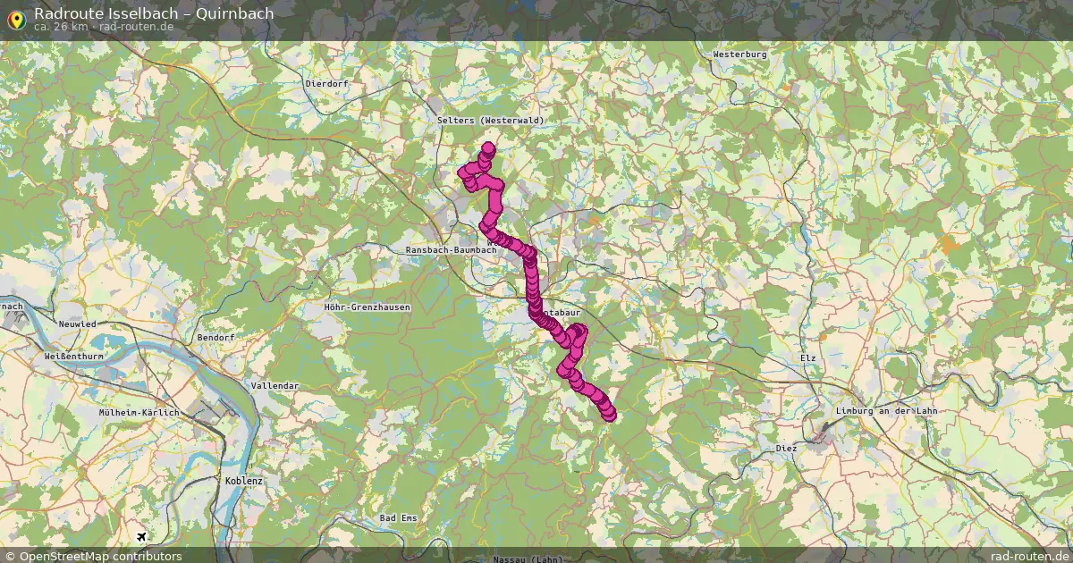 Radtour Isselbach – Quirnbach
