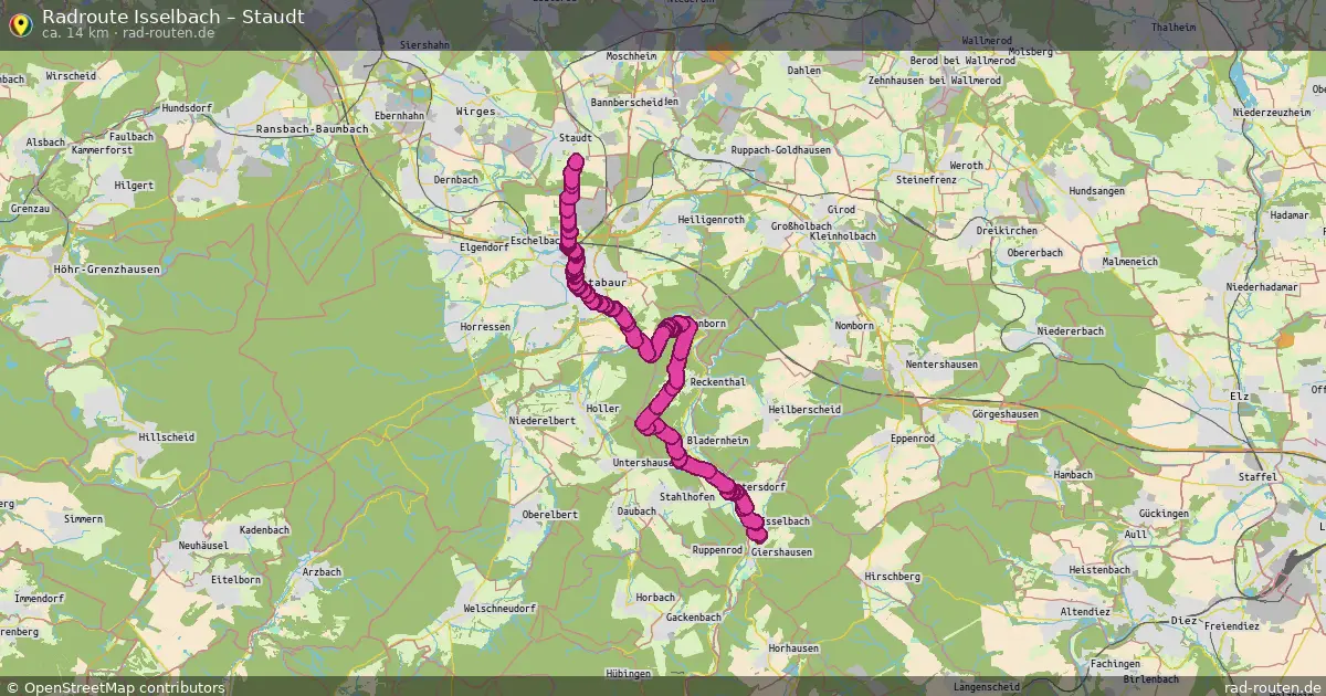 Radtour Isselbach – Staudt