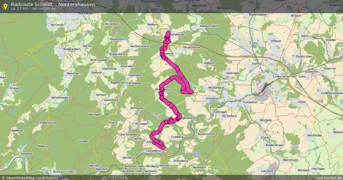 Radtour Scheidt – Nentershausen