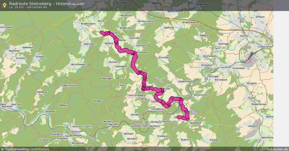 Radtour Steinsberg – Untershausen