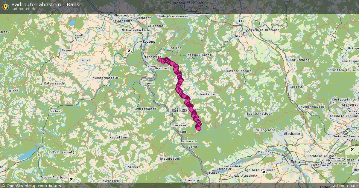 Radtour Lahnstein – Ransel