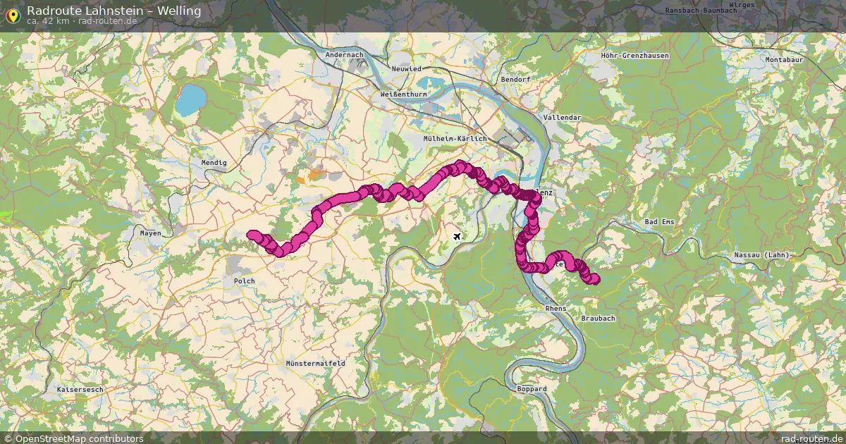 Radtour Lahnstein – Welling