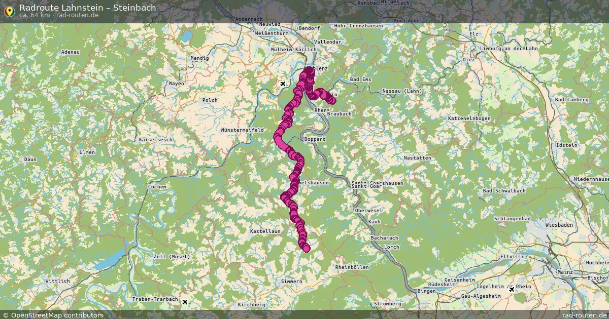 Radtour Lahnstein – Steinbach