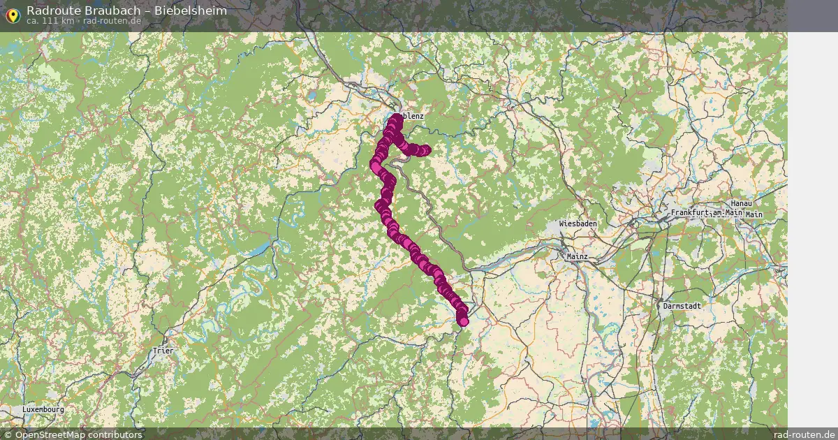 Radtour Braubach – Feilbingert