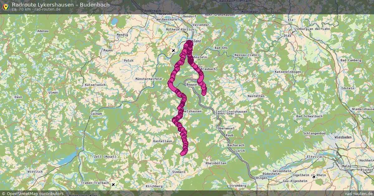 Radtour Lykershausen – Budenbach