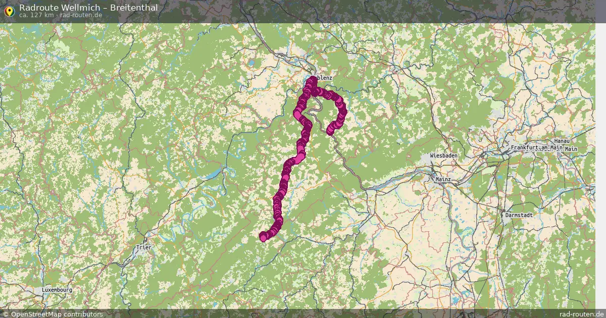 Radtour Wellmich – Breitenthal