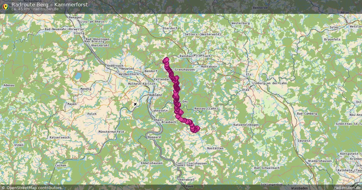 Radtour Berg – Kammerforst