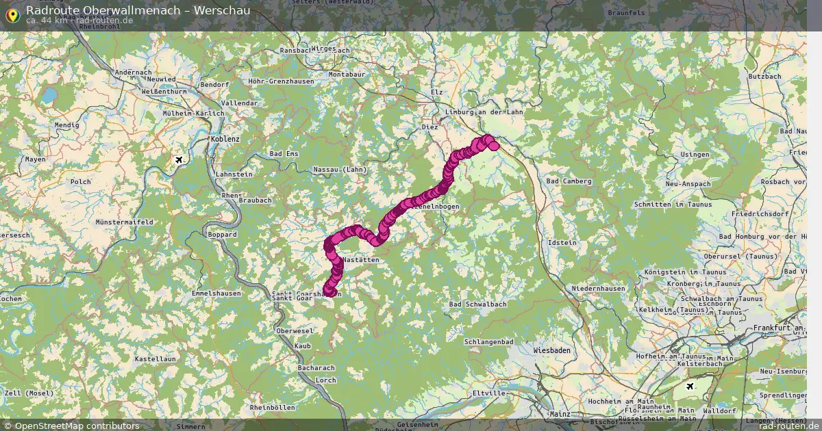 Radtour Oberwallmenach – Werschau