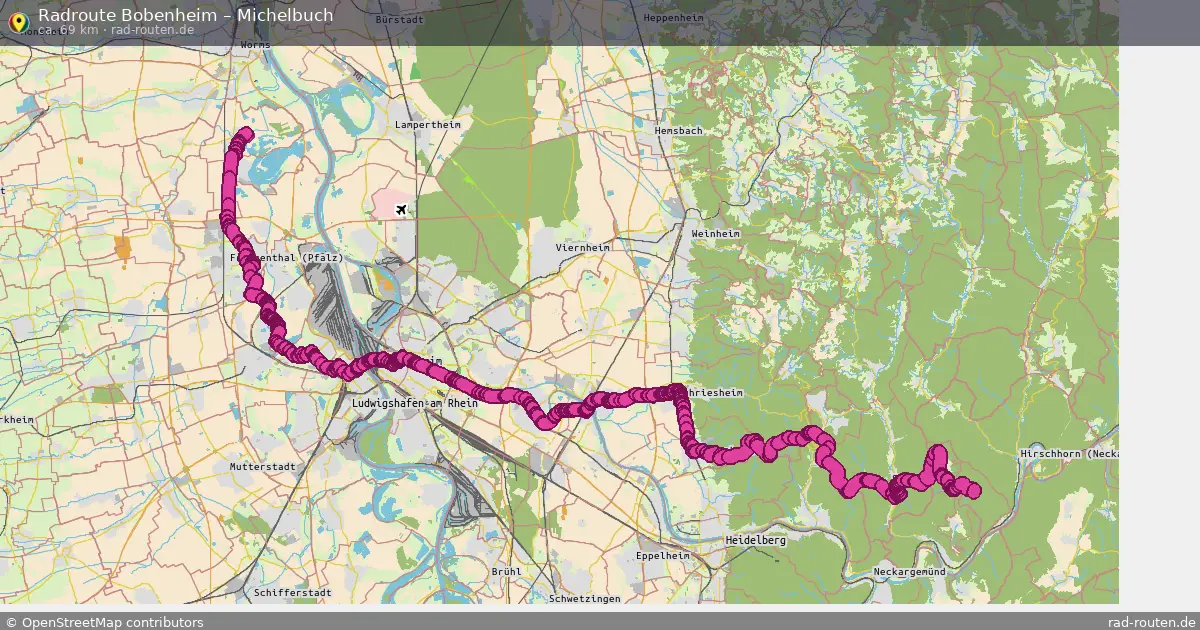 Radtour Bobenheim – Michelbuch