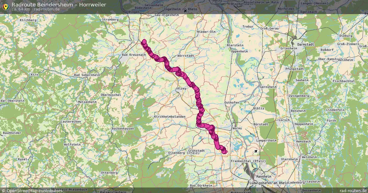 Radtour Beindersheim – Horrweiler