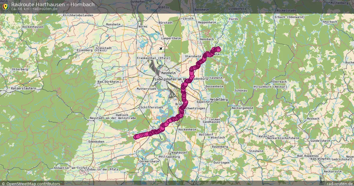 Radtour Harthausen – Hornbach