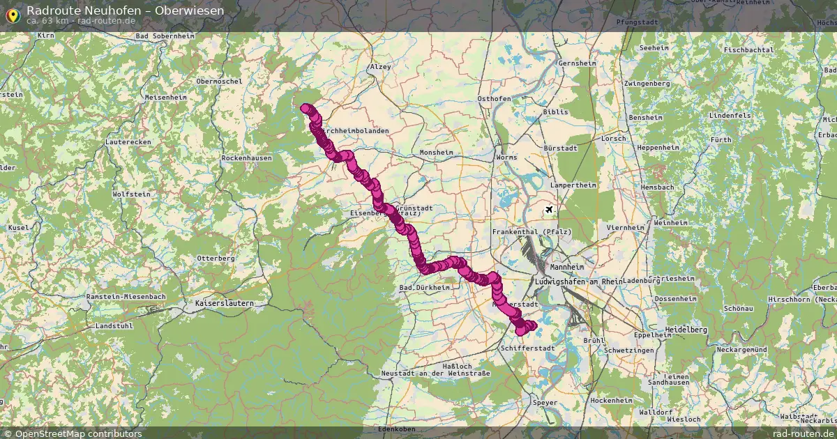 Radtour Neuhofen – Oberwiesen