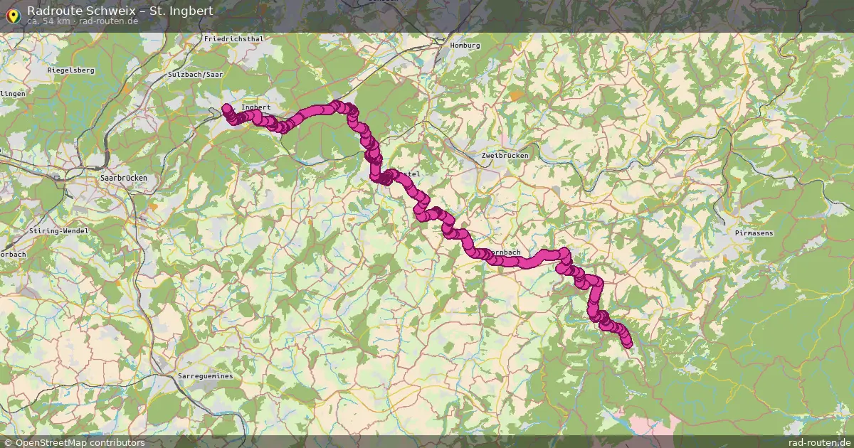 Radtour Schweix – St. Ingbert