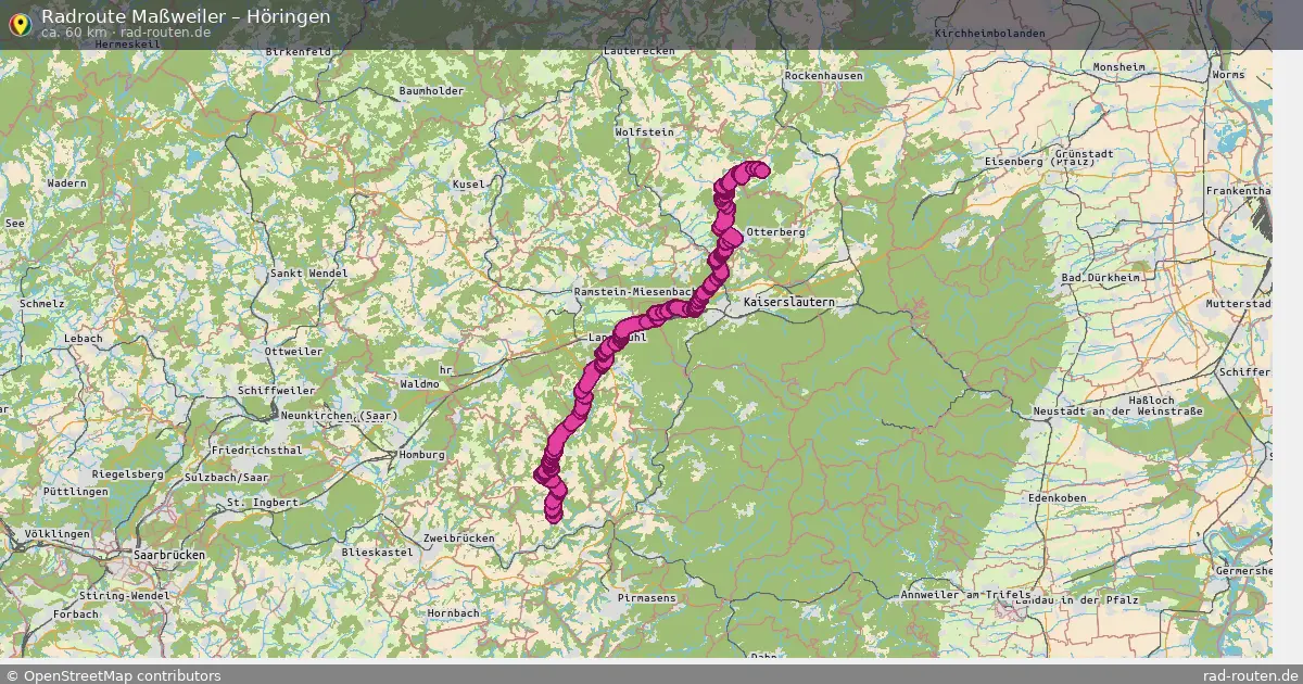 Radtour Maßweiler – Höringen