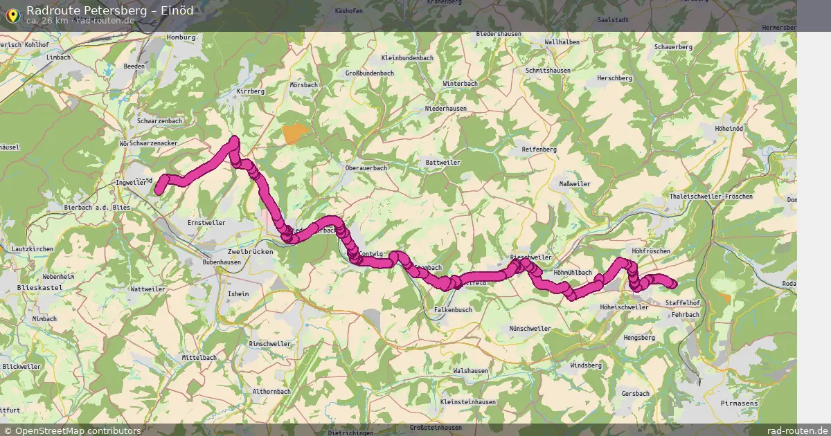 Radtour Petersberg – Einöd