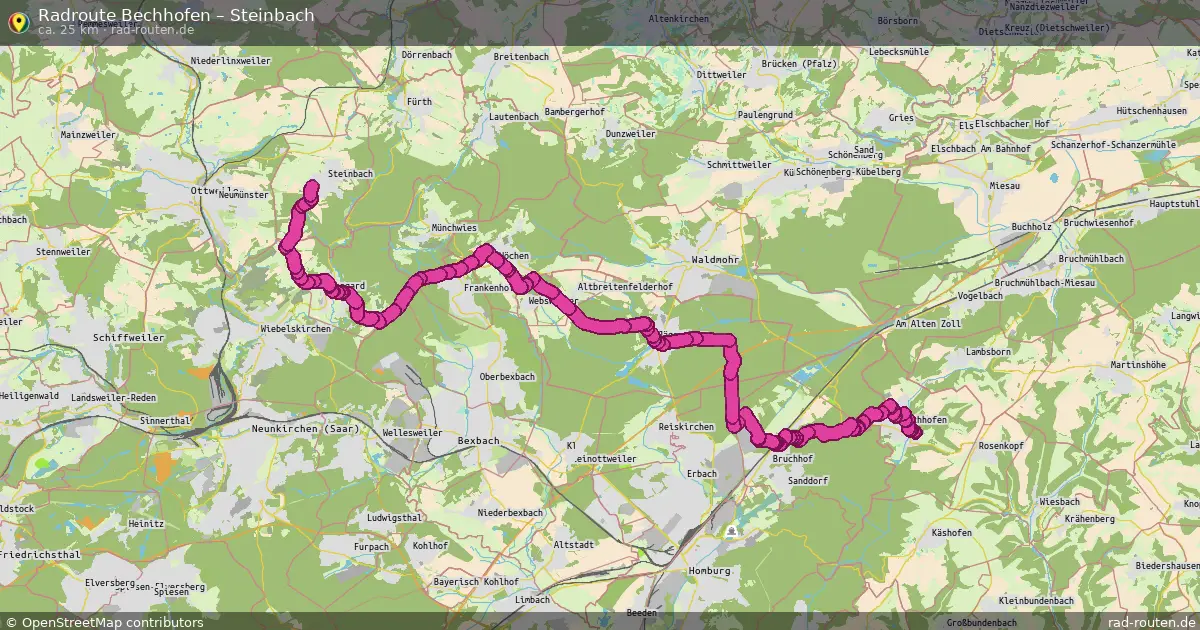 Radtour Bechhofen – Steinbach