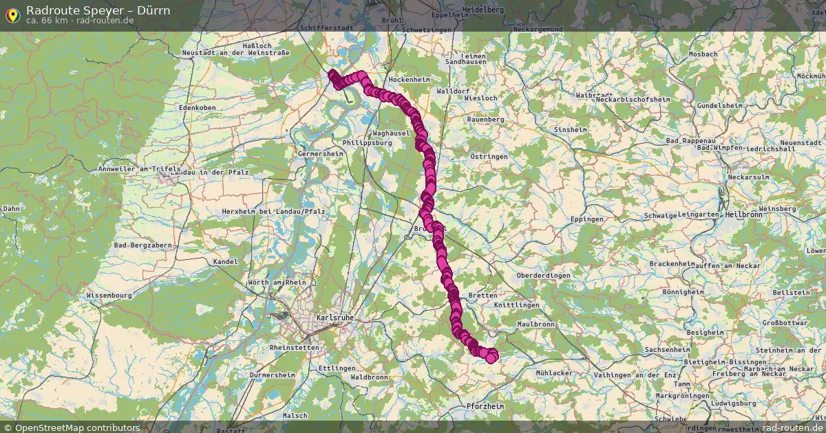 Radtour Speyer – Dürrn
