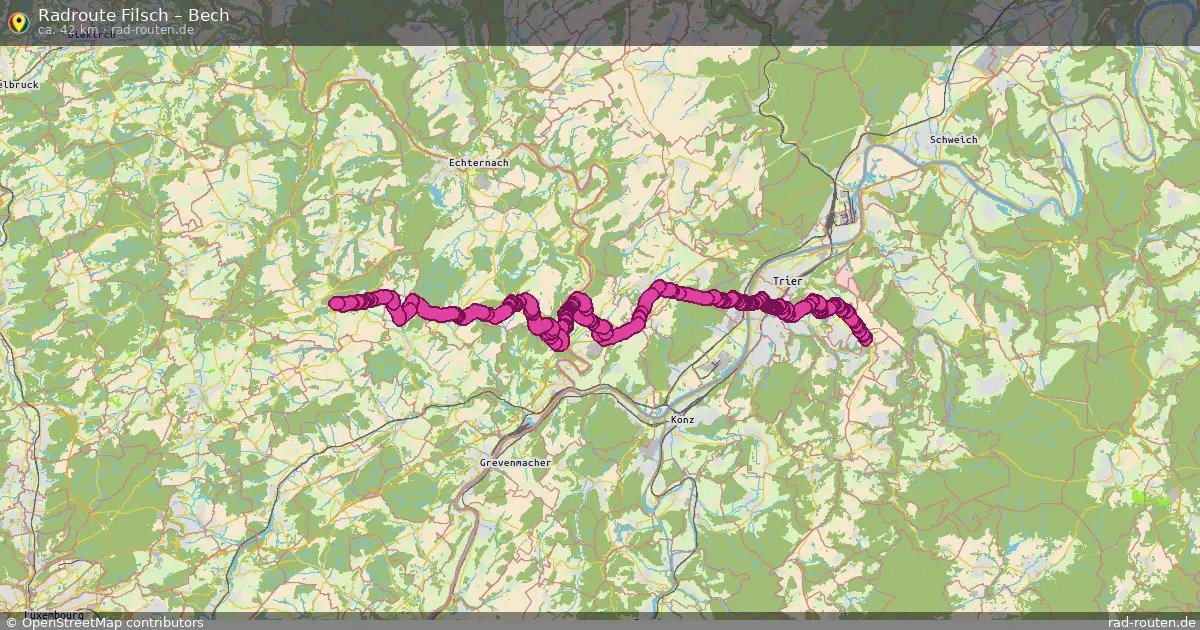 Radtour Filsch – Bech