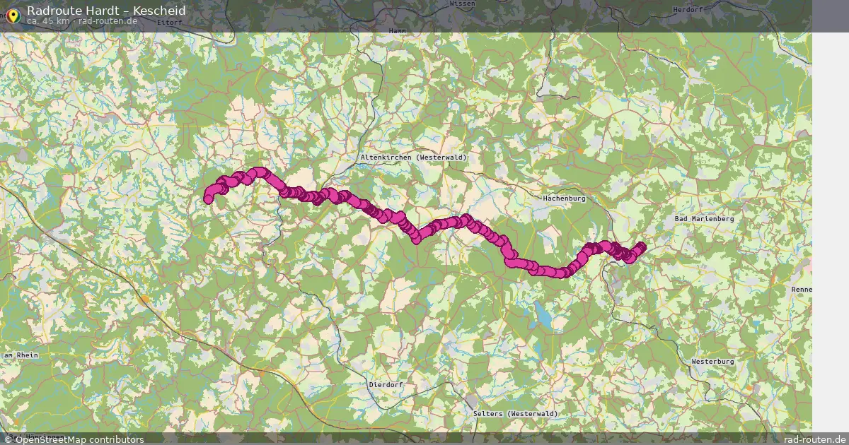 Radtour Hardt – Kescheid