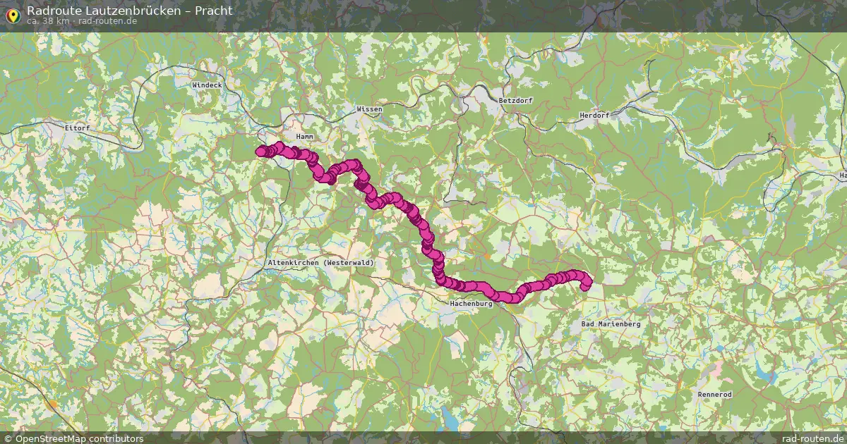 Radtour Lautzenbrücken – Pracht