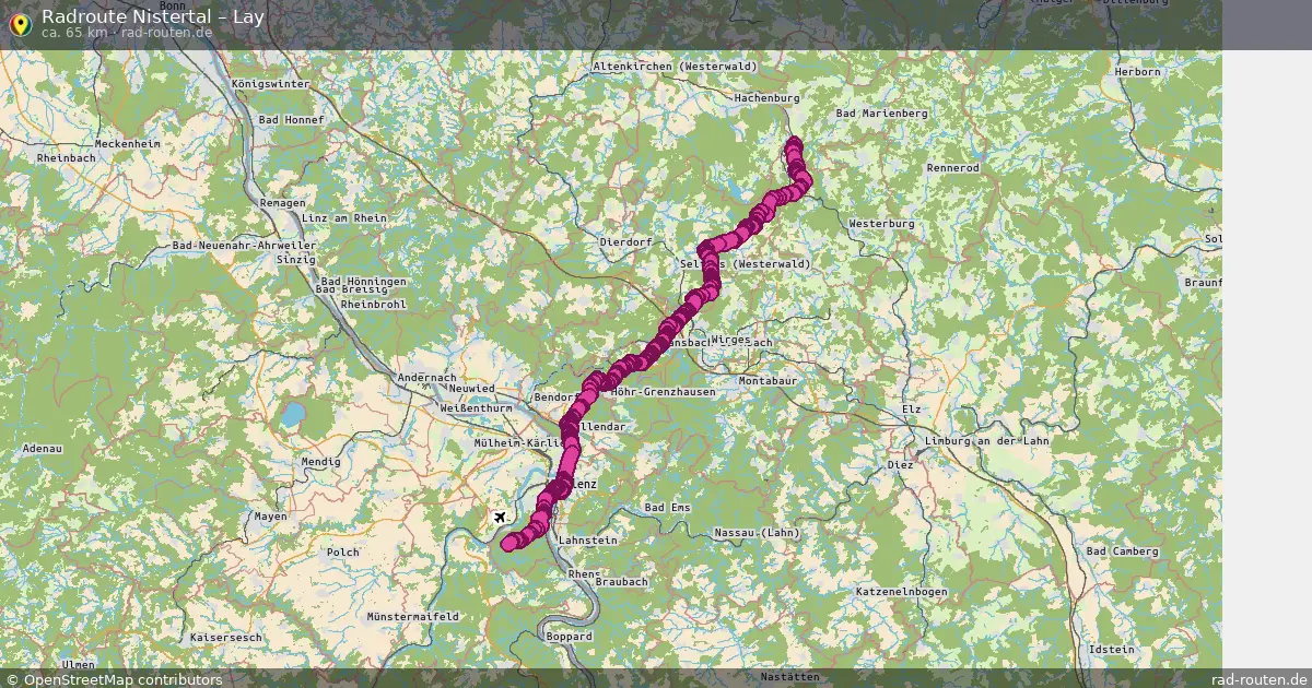 Radtour Nistertal – Lay