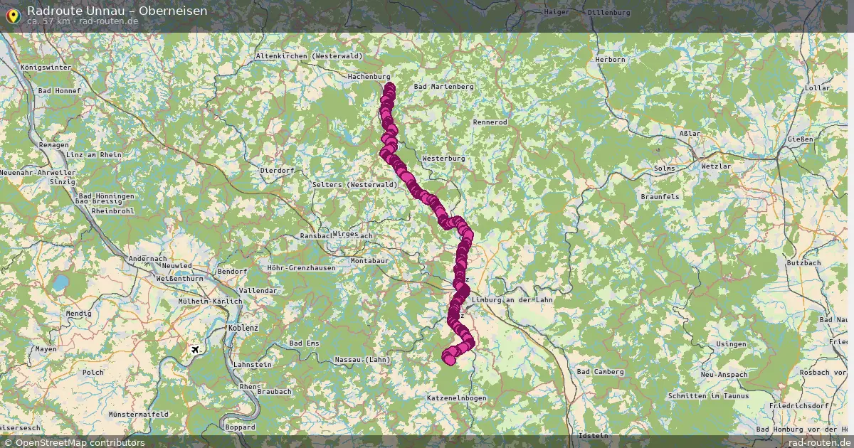 Radtour Unnau – Oberneisen