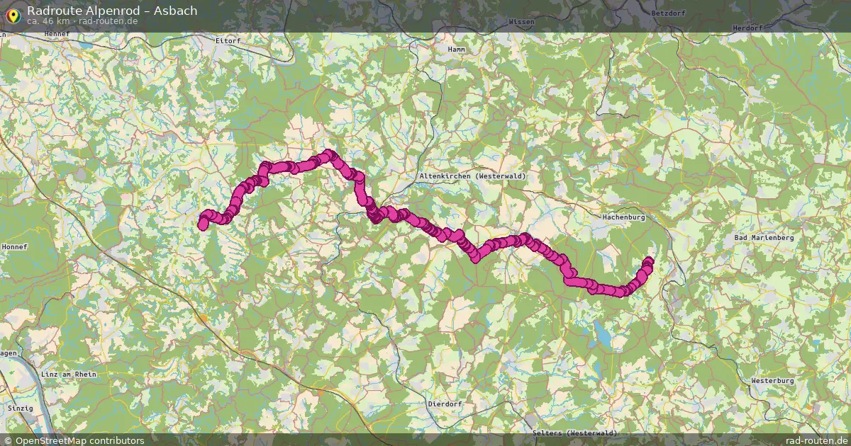Radtour Alpenrod – Asbach
