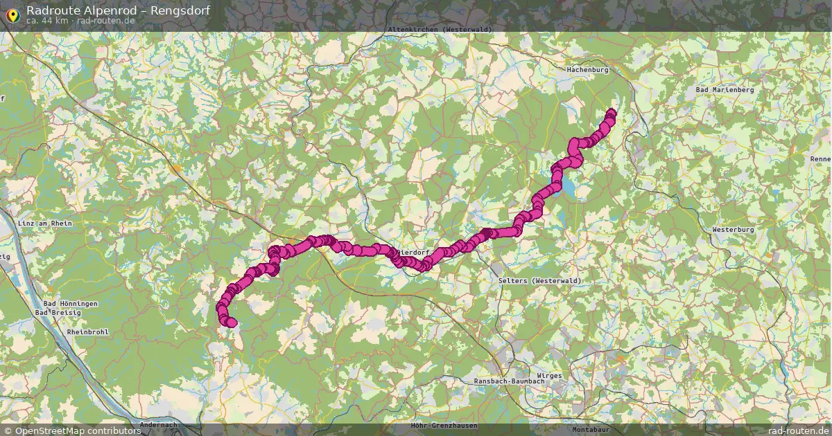 Radtour Alpenrod – Rengsdorf