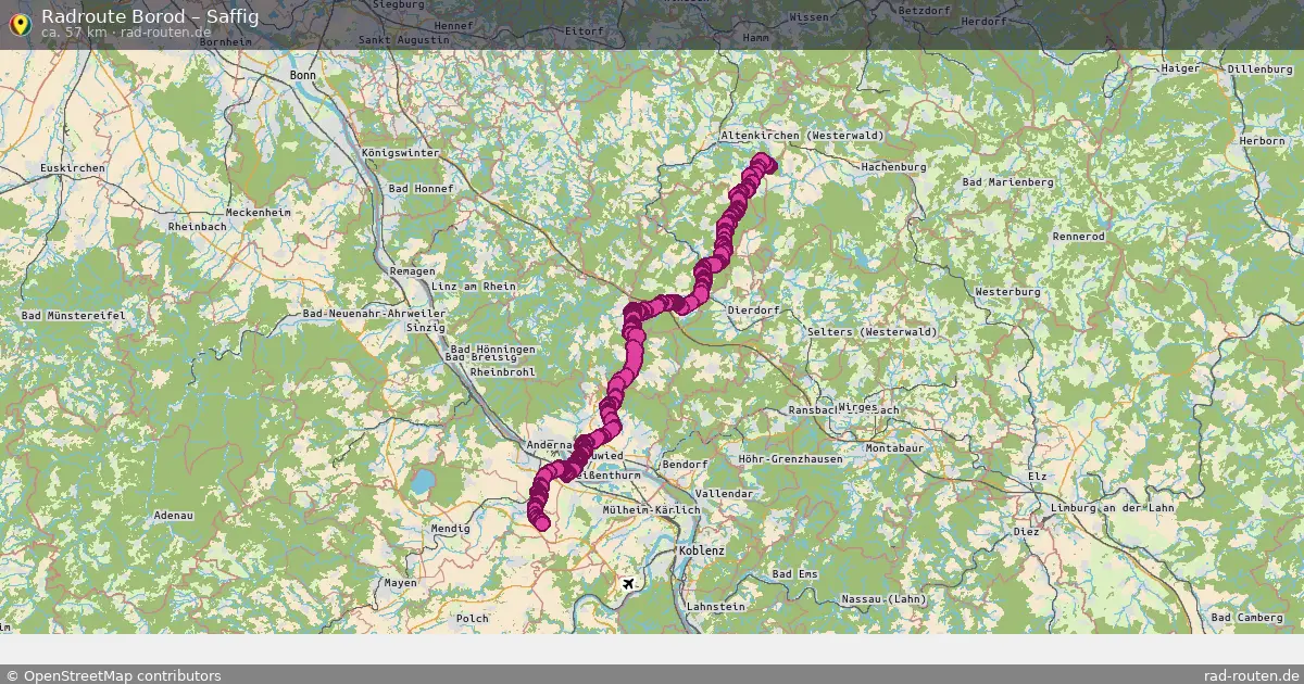 Radtour Borod – Saffig