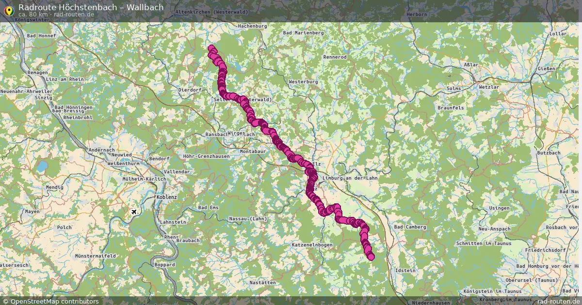 Radtour Höchstenbach – Wallbach